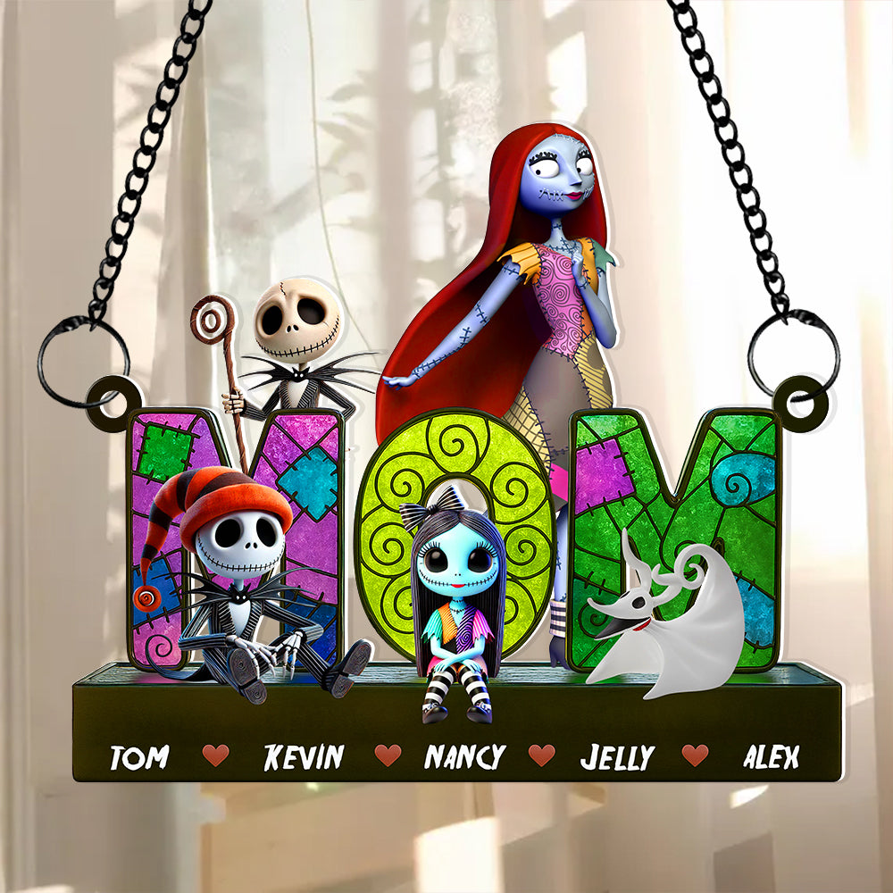 Horror Mom Suncatcher Ornament Gifts For Mom 01OHDT140425