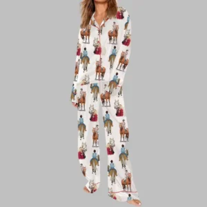 Alternative view of Horse Pajama Set