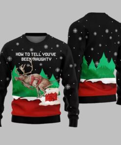 How to Tell You've Been Naughty Ugly Sweater Christmas 2025 