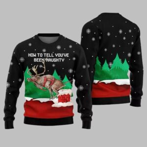 How to Tell You've Been Naughty Ugly Sweater Christmas 2025 - Grishko.com