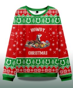 Alternative view of Howdy Christmas Ugly Sweater