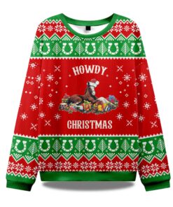 Howdy Christmas Ugly Sweater