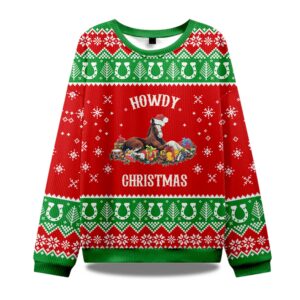 Howdy Christmas Ugly Sweater