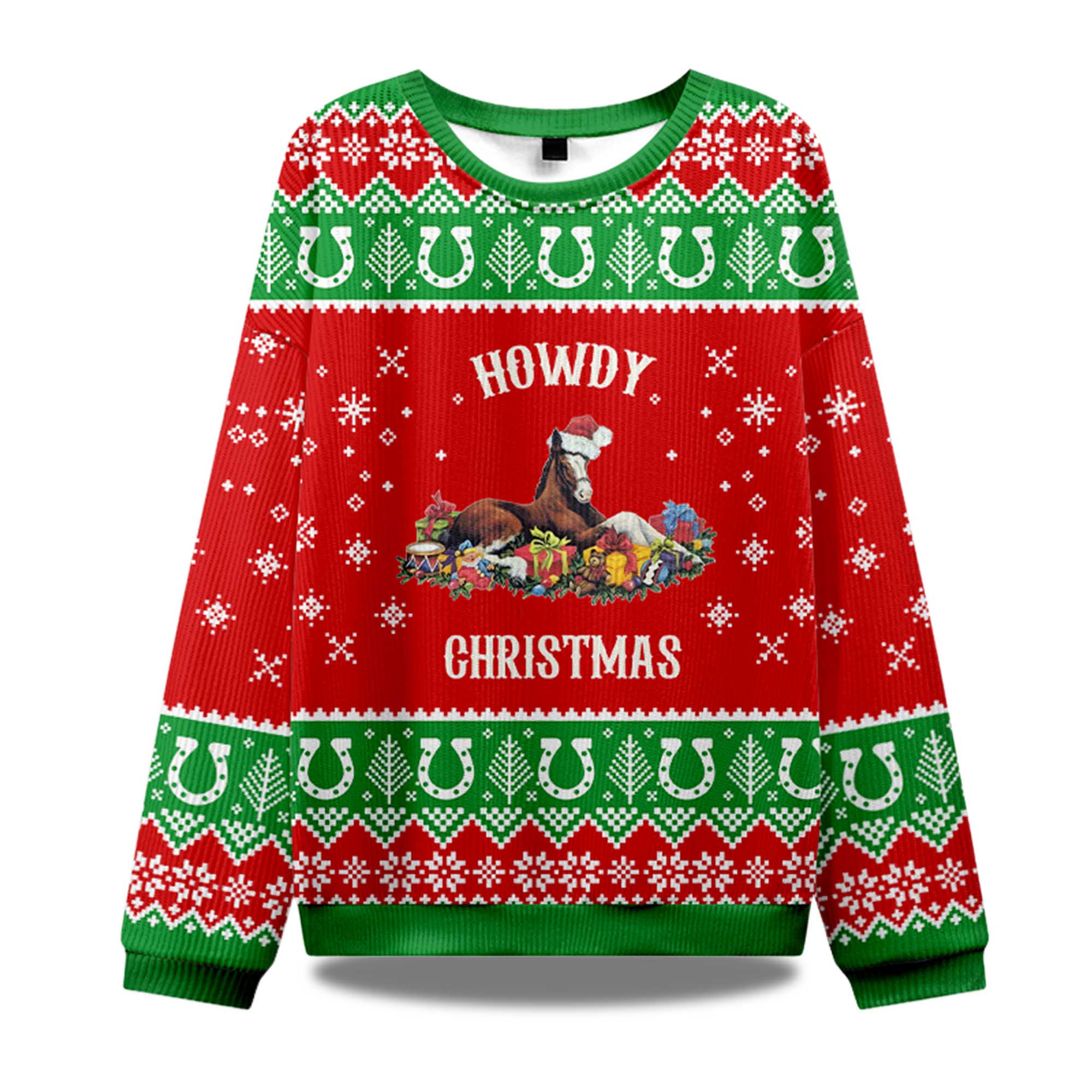 Howdy Christmas Ugly Sweater
