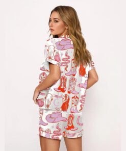 Alternative view of Howdy Cowgirl Pajama Set