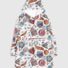 HP Wizard School Wizard Academy Magic School Flannel Blanket Hoodie