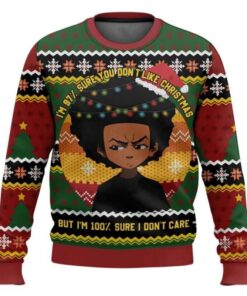Huey Freeman The Boondocks Ugly Christmas Sweater