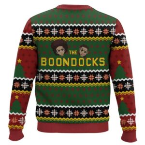 Alternative view of Huey Freeman The Boondocks Ugly Christmas Sweater