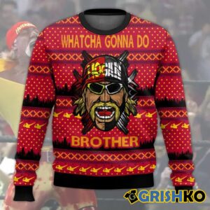 Hulk Hogan Ugly Sweater - Grishko.com