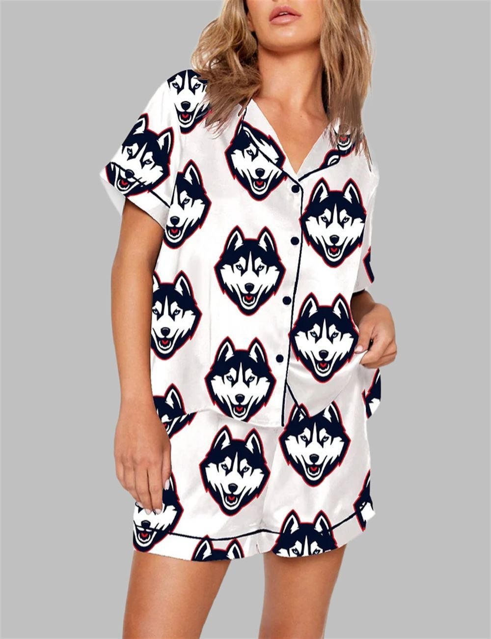 Huskies Women's Basketball Pajama Set