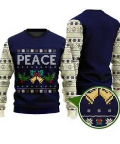I Come In Peace Funny Ugly Christmas Sweater 