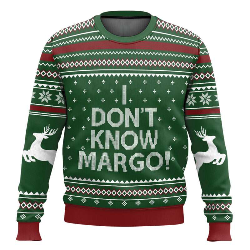 I Dont Know Margo National Lampoon Christmas Vacation Ugly Sweater