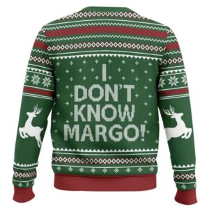 Alternative view of I Dont Know Margo National Lampoon Christmas Vacation Ugly Sweater