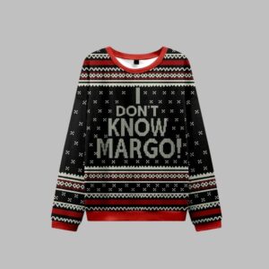 Alternative view of I Don't Know Margo Ugly Sweater 2025 Christmas - Grishko.com