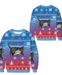 Alternative view of I Got That Dog In Me Christmas Ugly Sweater 