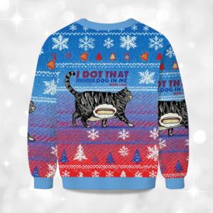 Alternative view of I Got That Dog In Me Christmas Ugly Sweater