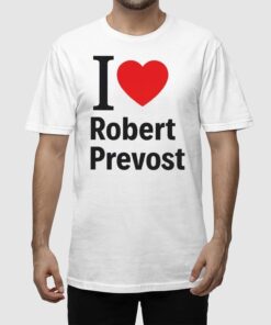 Alternative view of I Love Pope Robert Prevost Shirt