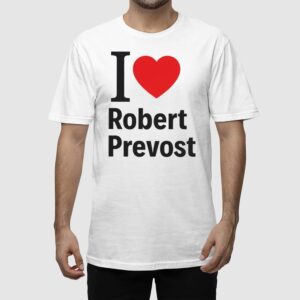 Alternative view of I Love Pope Robert Prevost Shirt
