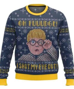 I Shot My Eye Out A Christmas Story Ugly Christmas Sweater