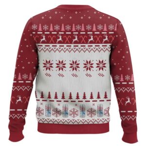 Alternative view of I Will Drink Coors Light Here Or There Ugly Christmas Sweater