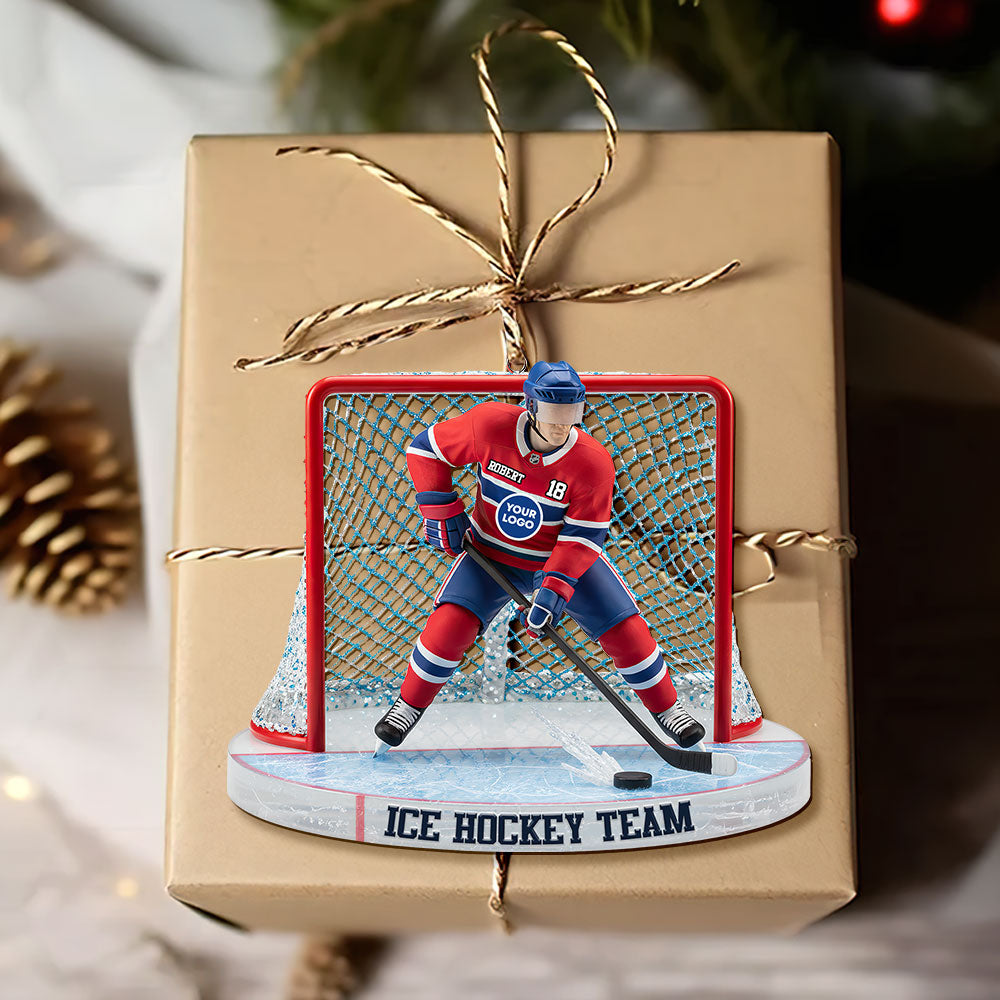 Ice Game Ornament - Personalized Gift For Sport Lover Christmas Ornament 05HUTI091025 - Image 5