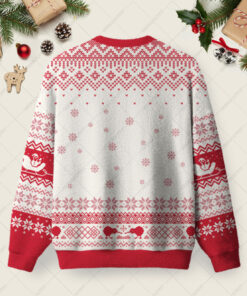 Alternative view of If It Isnâ€™t The Consequences Of My Own Action Ugly Christmas Fuzzy Fleece Sweatshirt