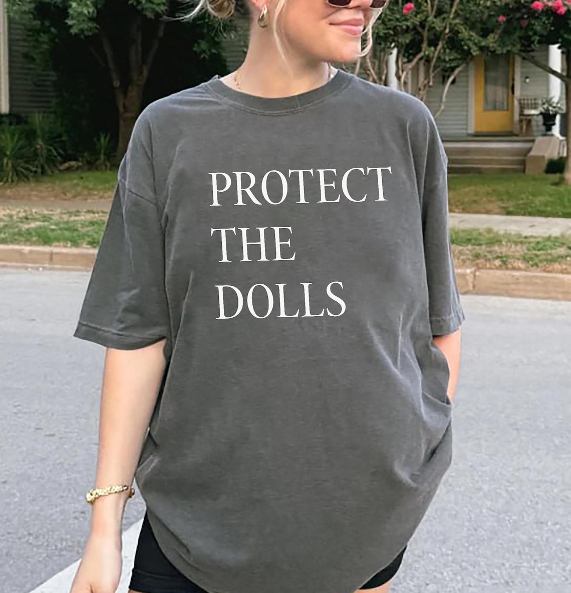 Protect The Dolls Shirt, Gender Equality Shirt, Trans Kids Shirt, Trans Pride Shirt, Human Rights Activist Shirt - Image 3