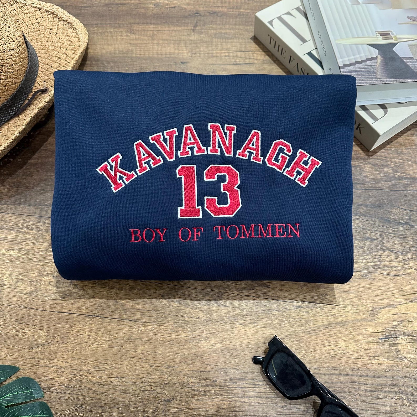 Binding 13 Embroidered Shirt – Boys of Tommen Bookish Sweatshirt, College Romance Tee - Image 3