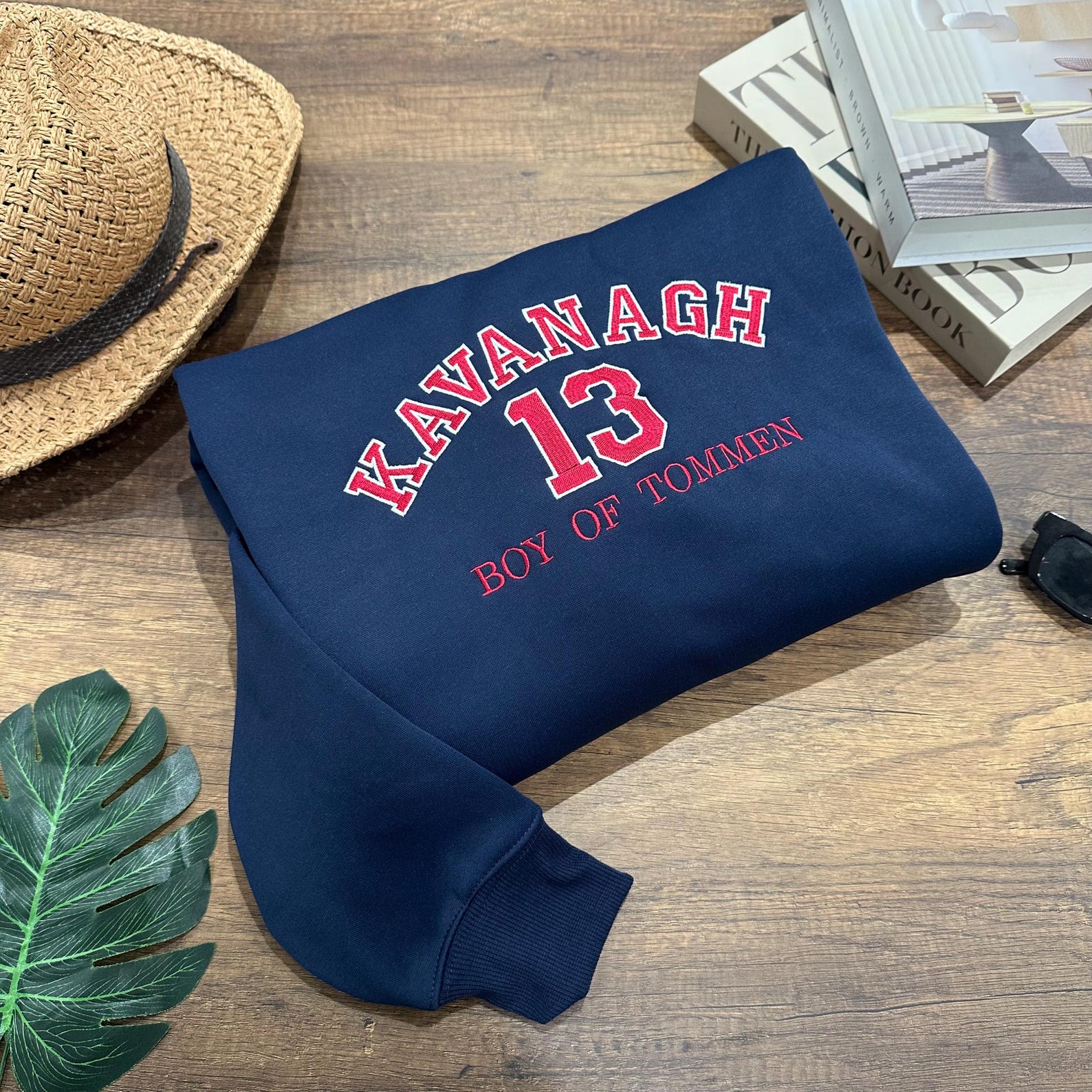 Binding 13 Embroidered Shirt – Boys of Tommen Bookish Sweatshirt, College Romance Tee