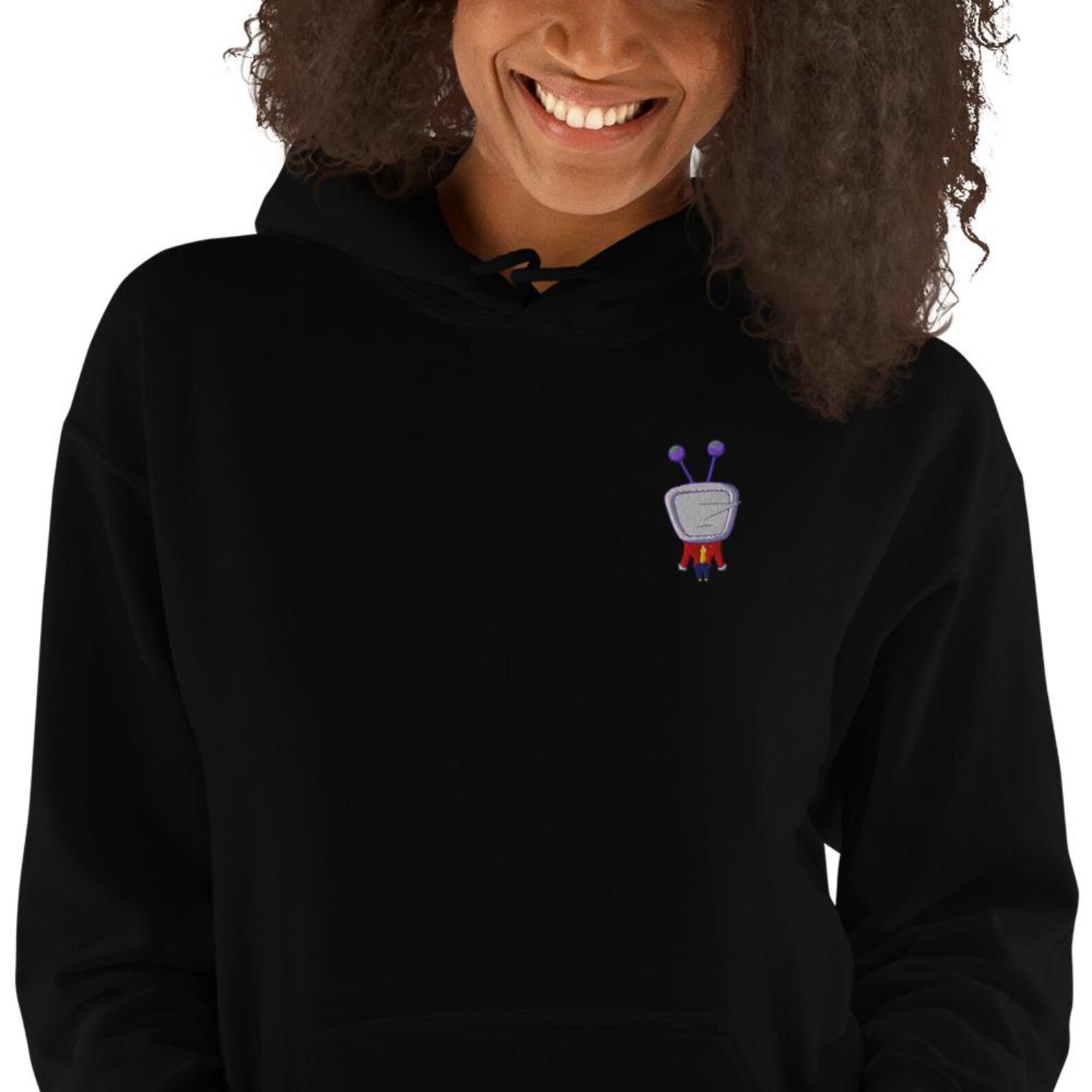 Vintage Deltarune Embroidery Sweatshirt, Embroidered Tenna Deltarune Hoodie, Indie Anime Video Game - Image 3