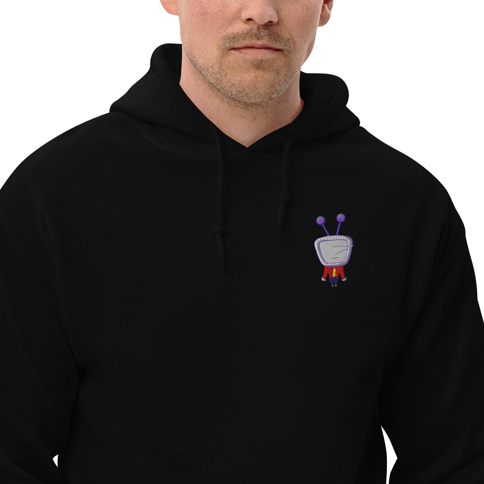 Vintage Deltarune Embroidery Sweatshirt, Embroidered Tenna Deltarune Hoodie, Indie Anime Video Game