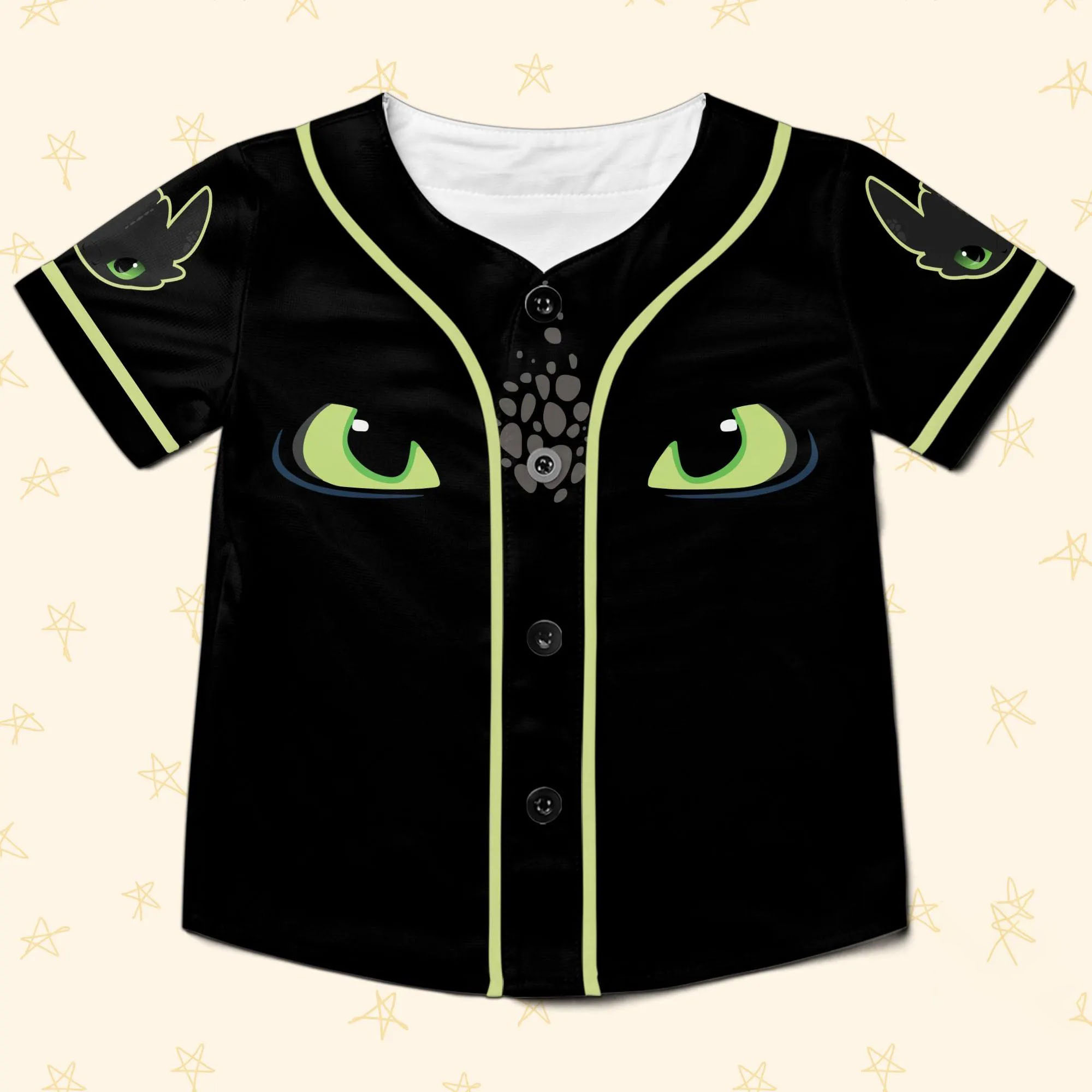 Personalized Toothless How To Train Your Dragon Baseball Jerseys, Toothless Light Fury, Epic Universe, Jersey for Kids Youth & Adults - Image 5