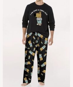 I'm Just A Chill Guy Casual Pajama Set
