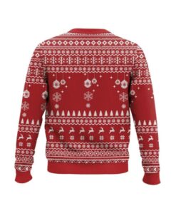 Alternative view of I'm Just a Chill Guy Meme who loves Christmas Ugly Sweater 