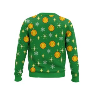 Alternative view of I'm Just a Chill Guy Who Likes Christmas Meme Ugly Sweater - Grishko.com