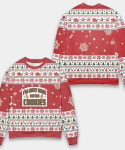 I'm Just Here For The Cookies Ugly Christmas Sweater