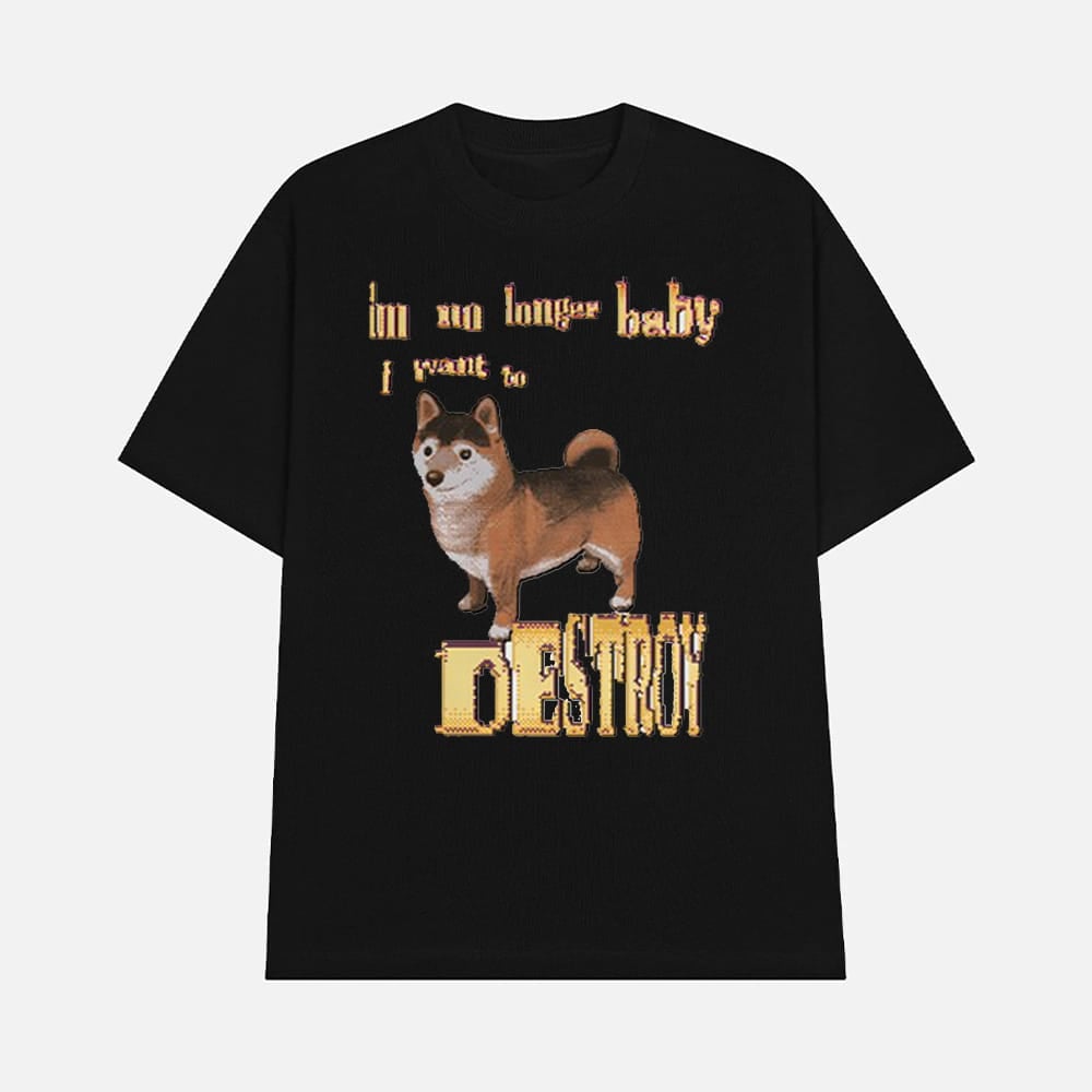 I'm No Longer Baby I Want To Destroy Shirt