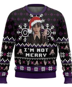 I'm Not Merry Wednesday Ugly Christmas Sweater