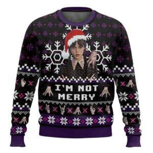 I'm Not Merry Wednesday Ugly Christmas Sweater
