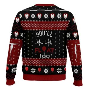 Alternative view of I'm Pennywise It Ugly Christmas Sweater