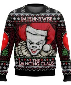 I'm Pennywise The Dancing Claus It Ugly Christmas Sweater