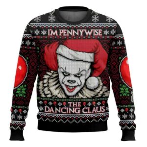 I'm Pennywise The Dancing Claus It Ugly Christmas Sweater