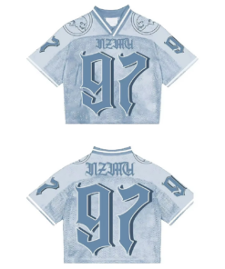 Alternative view of Trendy street retro hip-hop baseball sportswear couple short-sleeved T-shirt summer versatile cotton loose digital loose top