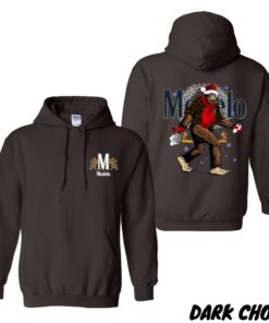 Alternative view of Modelo Christmas Bigfoot 2 Sided Hoodie, Modelo Christmas Bigfoot Hoodie Full Color For Men And Women, Christmas Gifts Funny Beer Trendy Hoodie, Team BDK Hoodie