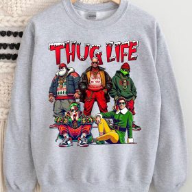 THUGLIFE Christmas Shirt, Christmas Movies Shirt, Xmas Graphic Tee