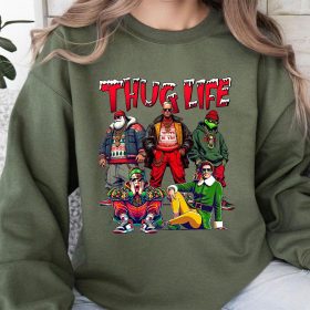 THUGLIFE Christmas Shirt, Christmas Movies Shirt, Xmas Graphic Tee - Image 7