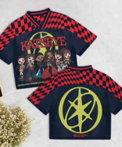 Katseye Chibi Beautiful Tour Mixed Mesh Jersey