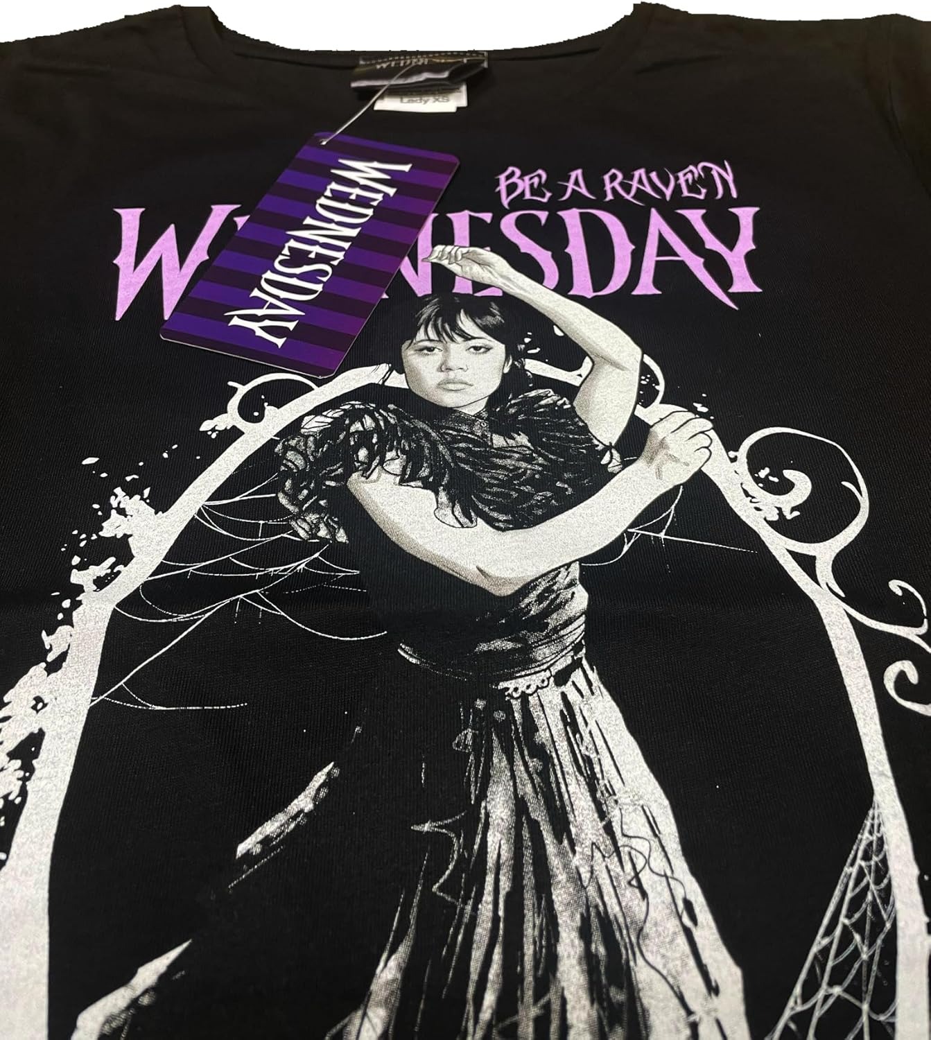 Wednesday Be a Raven 3D T-Shirt Wednesday Family Addams - Image 2