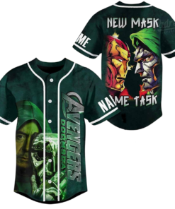 Marvel Avengers DoomsDay Custom Baseball Jersey Style
