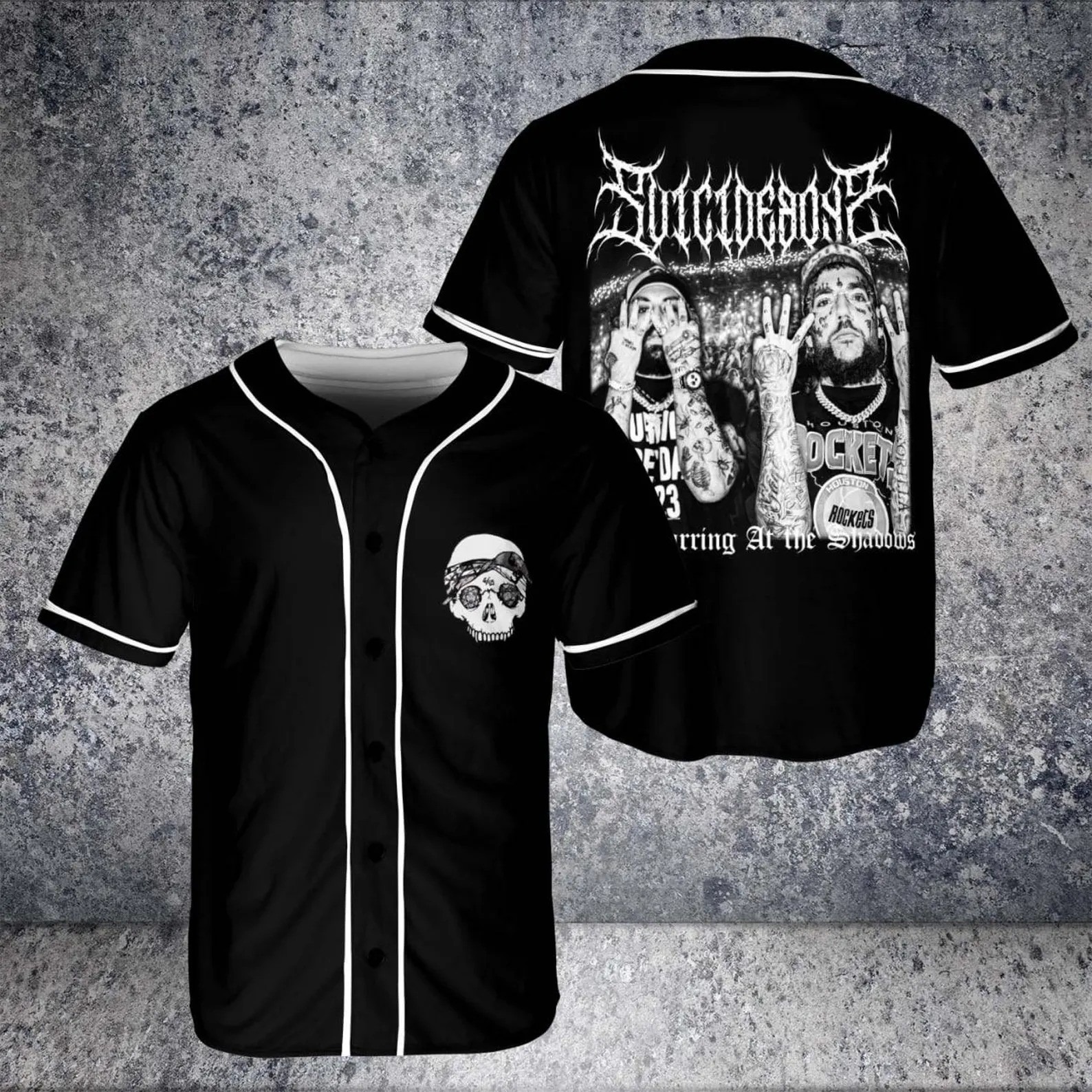 $uicideboys Grey Day 2025 Tour Merch G59 Music Concert Baseball Jersey